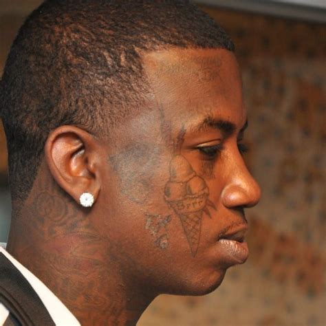 gucci model face tattoo|Gucci mane face tattoo.